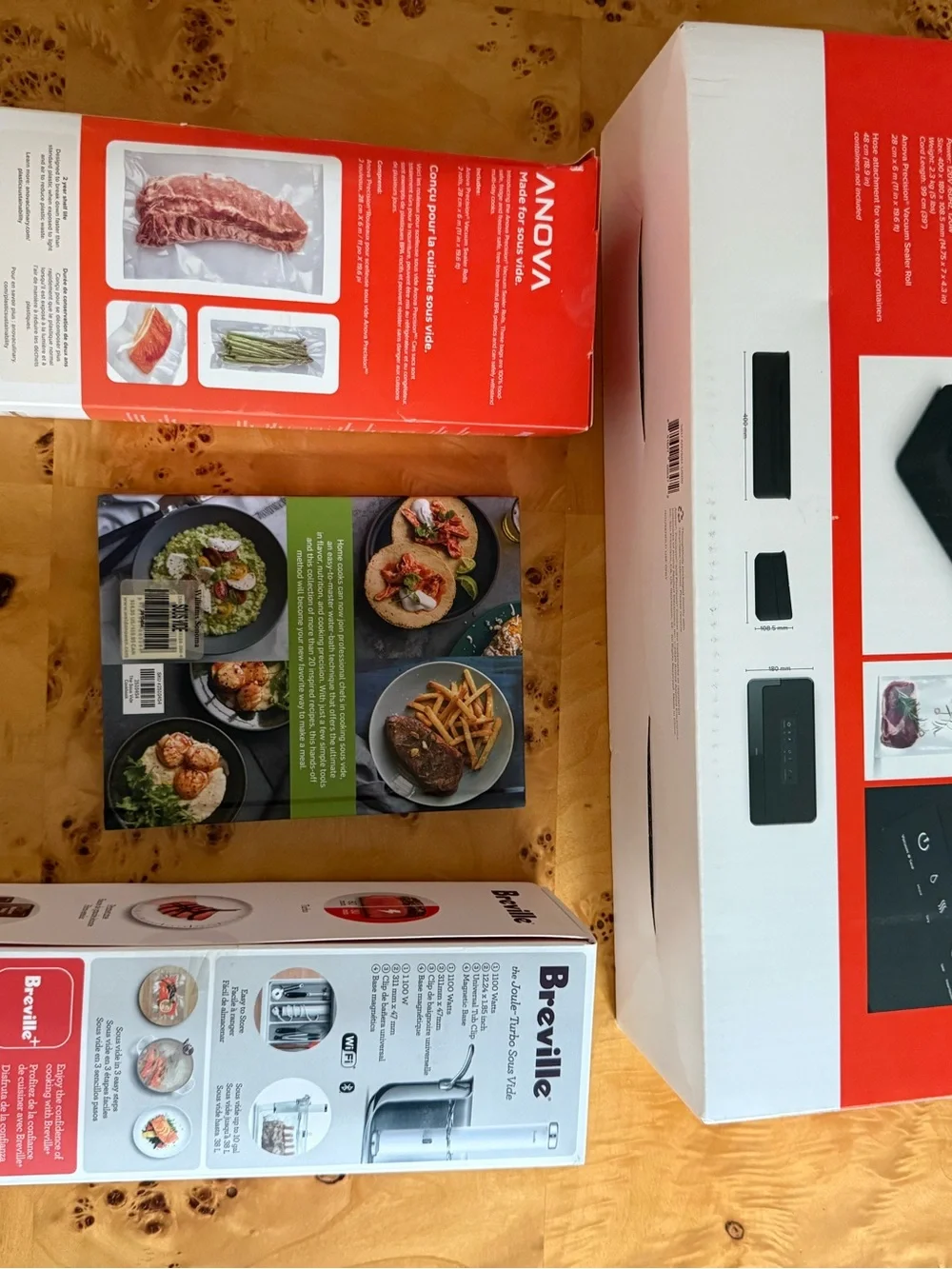 Sous Vide Set! Anova Precision Vacuum Sealer Pro + Breville Sous Vide and bags!